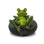 6 Inch Artificial Floating Frog Decorations for Pool Fishing Tank, Bulk Set
