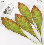 Artificial Apista Banana Leaf Foliage Plant 25 Inch Greenery Bulk Quantity