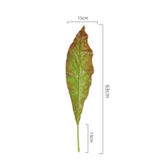 Artificial Apista Banana Leaf Foliage Plant 25 Inch Greenery Bulk Quantity
