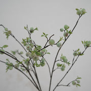 28 Inch Artificial Mini Apple Stems Branches Bulk 10 Pcs Silk Fruit Stems