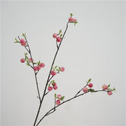 28 Inch Artificial Mini Apple Stems Branches Bulk 10 Pcs Silk Fruit Stems