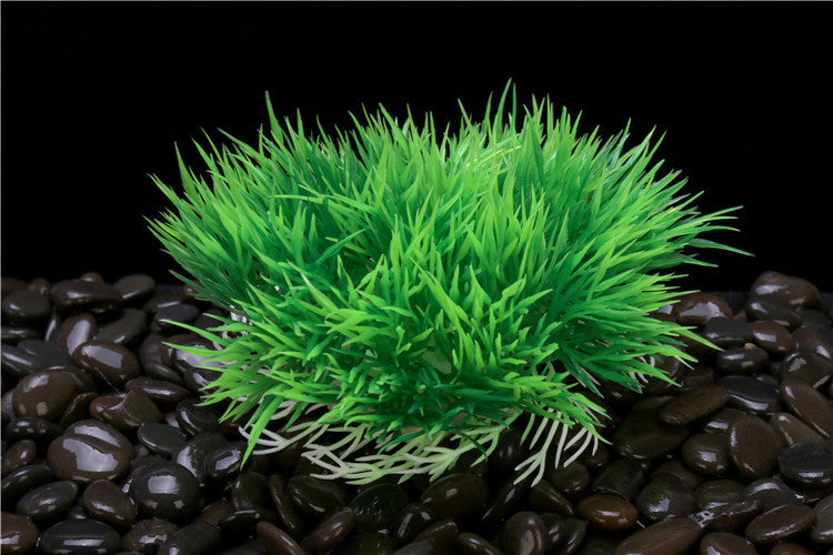 5 Inch Artificial Aquarium Plants Greenery Ornaments Bulk Pack