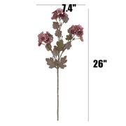 26 Inch Artificial Silk Autumn Daisies Chamomile Stems, 10 Pcs Bulk Wedding Home Decor
