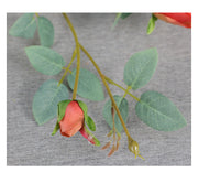 26.4 Inch Artificial Autumn Rose Stems Spray, 10 Pcs Realistic Fall Flowers for Thanksgiving Tabletop Wreath DIY Decor