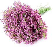 15 Pcs Baby's Breath Gypsophila Bouquet White Artificial Silk Flowers