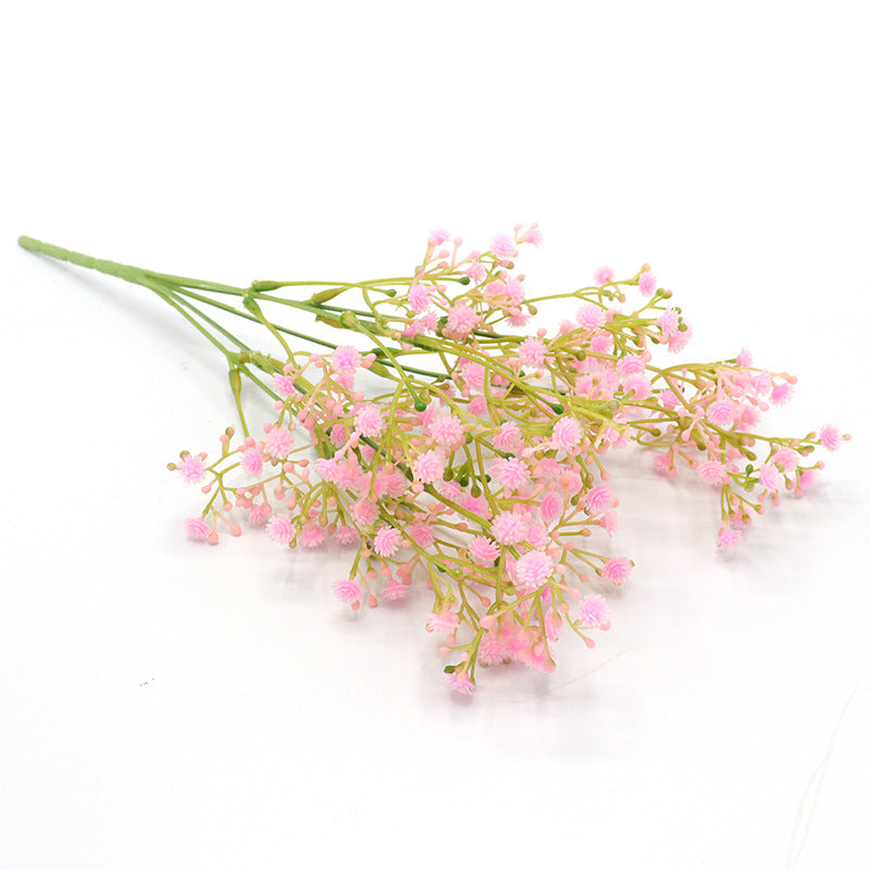 Artificial Baby's Breath Flowers Bulk, 10 Pcs, White Silk Floral Stems for Wedding Party Decor