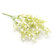 Artificial Baby's Breath Flowers Bulk, 10 Pcs, White Silk Floral Stems for Wedding Party Decor
