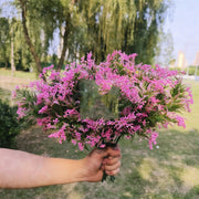 8 Pcs Artificial Baby's Breath Gypsophila Plants, UV Resistant, 12 Inch Shrubs for Hanging Planters, Indoor & Outdoor Decor