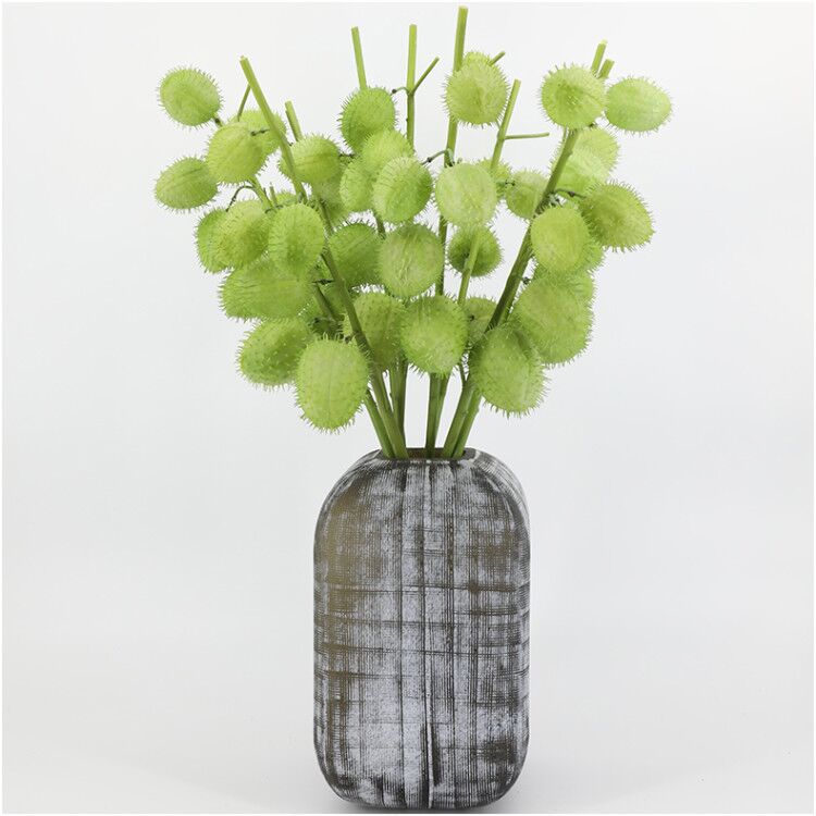 25 Inch Artificial Balloon Plant Stem Bulk 25 Pcs Silk Flower Stems
