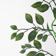 70 Inch Artificial Banyan Leaves Garland UV Resistant Bulk Quantity