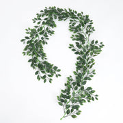70 Inch Artificial Banyan Leaves Garland UV Resistant Bulk Quantity
