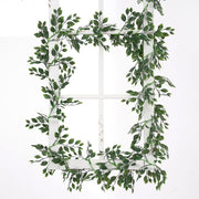 70 Inch Artificial Banyan Leaves Garland UV Resistant Bulk Quantity