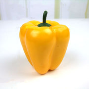 Artificial Bell Peppers 10 Pcs Bulk Faux Vegetables for Home Decoration