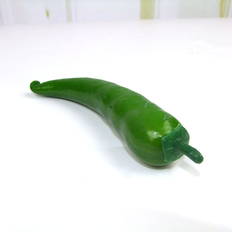Artificial Bell Peppers 10 Pcs Bulk Faux Vegetables for Home Decoration
