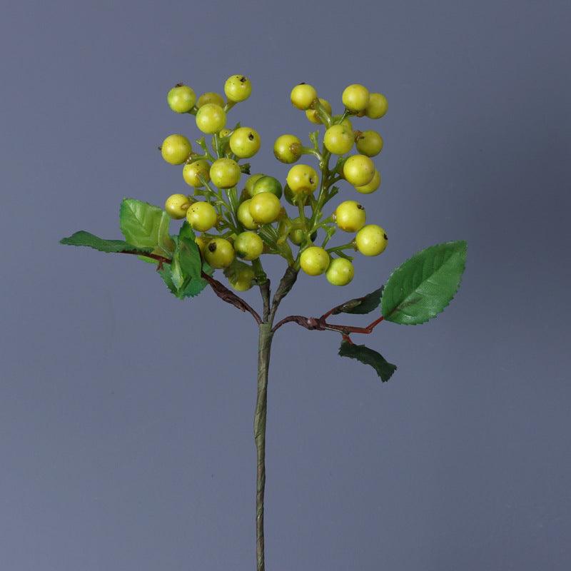 1 Pc Artificial Berry Stem Faux Stems Fake Berry Picks Nice Accents - Artificialmerch
