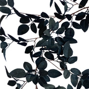 67 Inch Black Artificial Rose Leaf Vine Hanging Rattan Decor Bulk Quantity