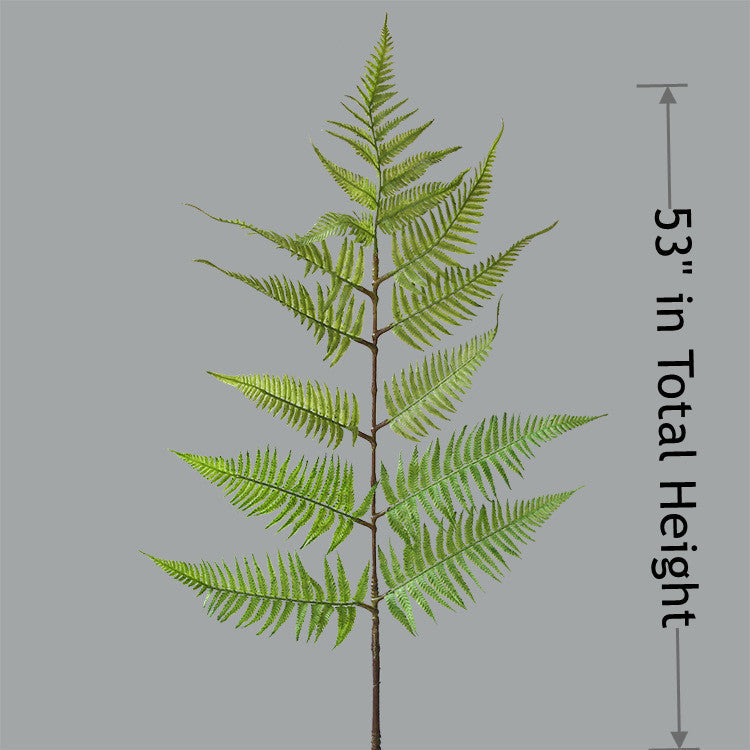 Extra Large Artificial Boston Fern Plant, Long Stem, Bulk Wholesale for Tall Vases