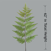 Extra Large Artificial Boston Fern Plant, Long Stem, Bulk Wholesale for Tall Vases