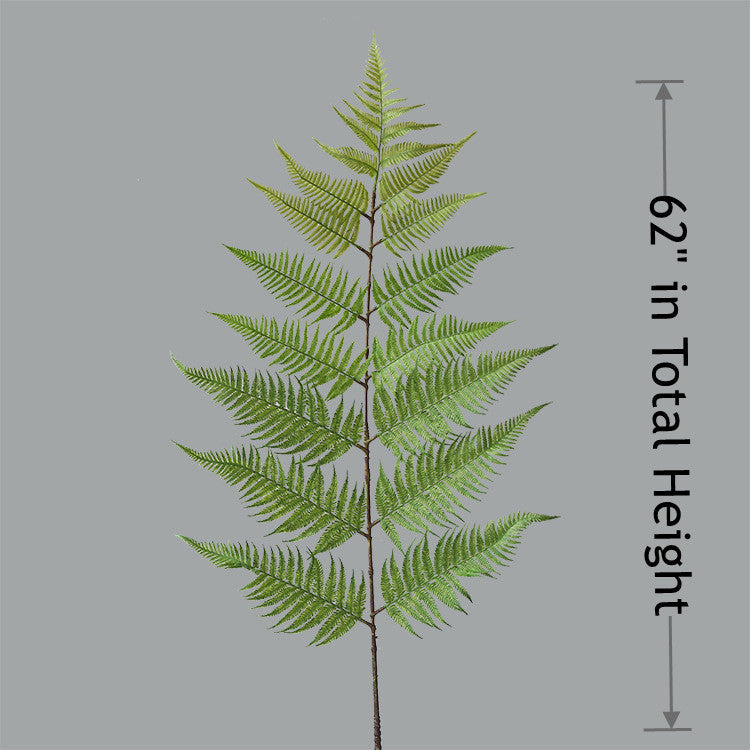 Extra Large Artificial Boston Fern Plant, Long Stem, Bulk Wholesale for Tall Vases