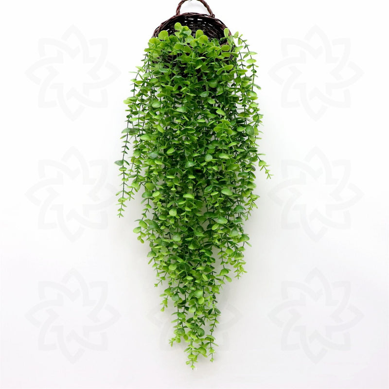 47 Inch Artificial Hanging Vines Garland 10 Pcs Green Boxwood UV Resistant