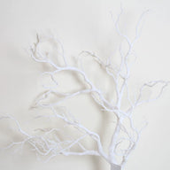 Artificial Branches Plastic 5-Fork Dry Twigs for Home Hotel Living Room Decor, Coral Landscape, 37 Inch Long