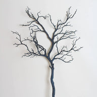 Artificial Branches Plastic 5-Fork Dry Twigs for Home Hotel Living Room Decor, Coral Landscape, 37 Inch Long