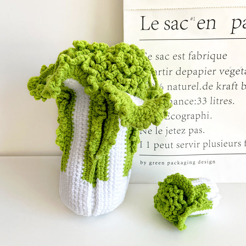 Artificial Cabbage with Detachable Pearls Chain Bulk Wholesale Decorative Floral Accessory