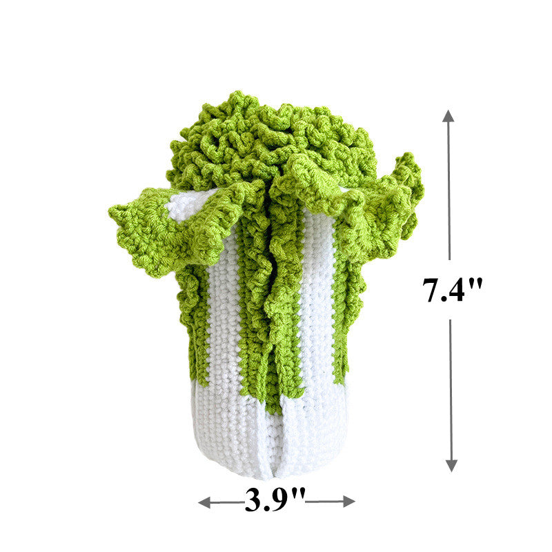 Artificial Cabbage with Detachable Pearls Chain Bulk Wholesale Decorative Floral Accessory