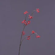 Real Touch Holiday Red Artificial Berries Branch, 12 Inch, 1 Pc