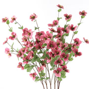 44 Inch Artificial Christmas Rose Flowers Bulk Extra Tall Christmas Decor