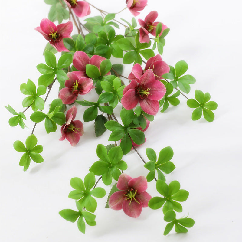44 Inch Artificial Christmas Rose Flowers Bulk Extra Tall Christmas Decor