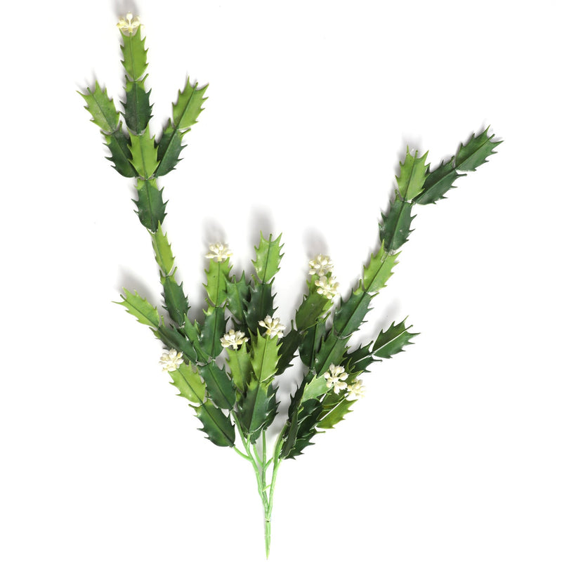 Artificial Crab Cactus Schlumbergera Bush Hanging Decoration 21 Inch Thanksgiving Cactus