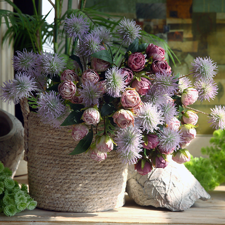 20 Inch Artificial Dandelion Stems 10 Pcs Bulk Silk Flower Stems