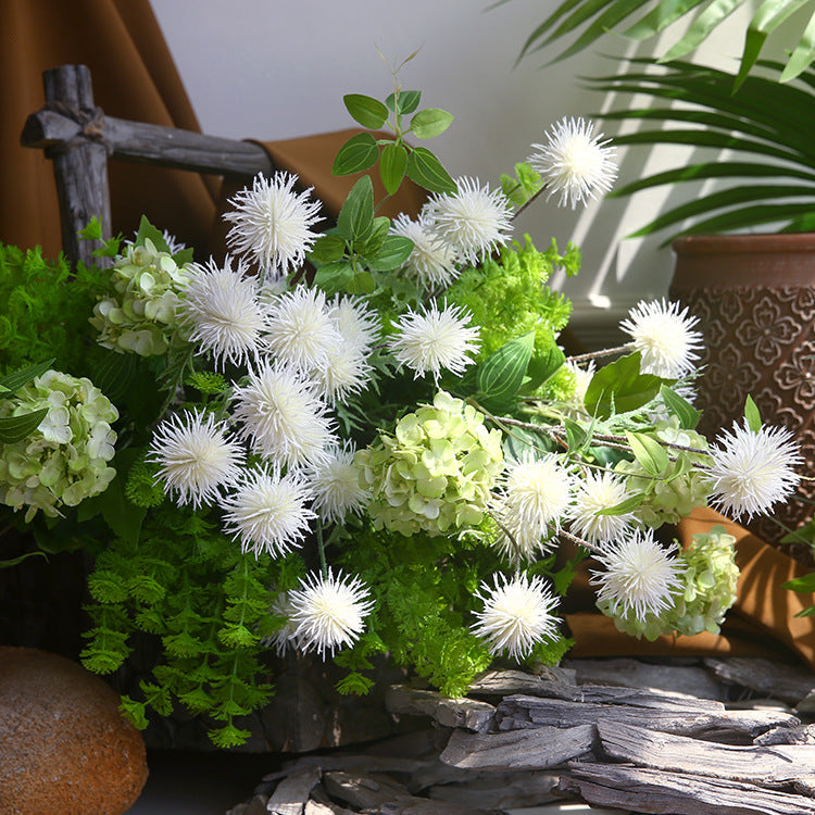 20 Inch Artificial Dandelion Stems 10 Pcs Bulk Silk Flower Stems