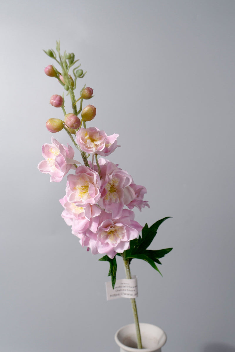 28 Inch Delphinium Long Stem Artificial Larkspur Flowers Bulk Wholesale