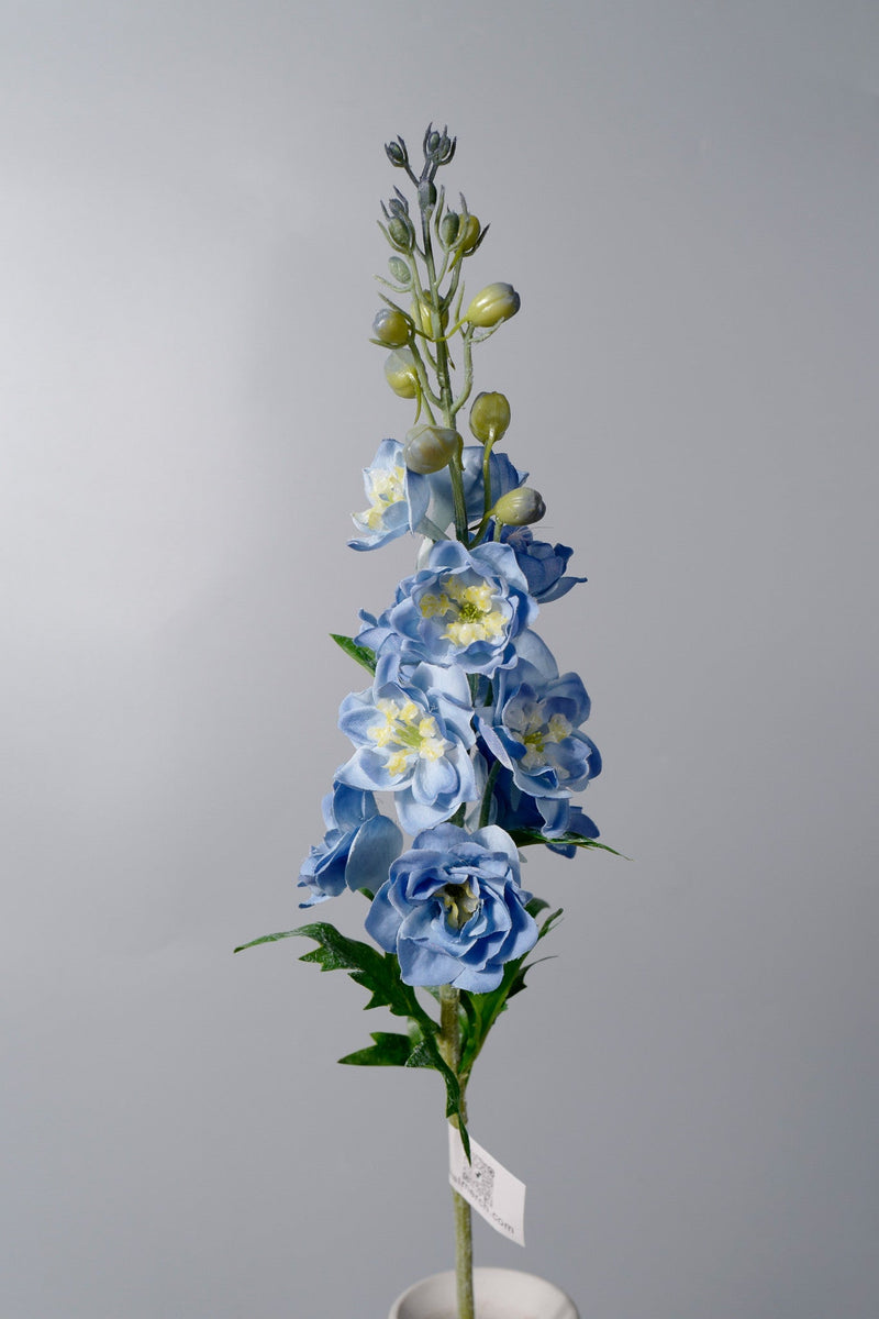 28 Inch Delphinium Long Stem Artificial Larkspur Flowers Bulk Wholesale