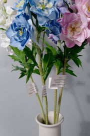28 Inch Delphinium Long Stem Artificial Larkspur Flowers Bulk Wholesale