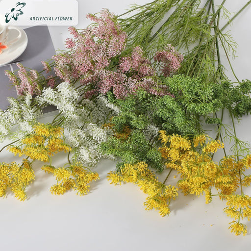 32 Inch Wild Carrot Flowers Artificial Queen Anne's Lace Spray Stems Bulk Quantity