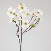 26 Inch Artificial Dogwood Stem Bulk Quantity Silk Flower Stems