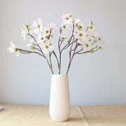 26 Inch Artificial Dogwood Stem Bulk Quantity Silk Flower Stems