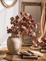 10 Pcs Artificial Fall Cimicifuga Branches with Withered Leaves Autumn Leaf Sprays