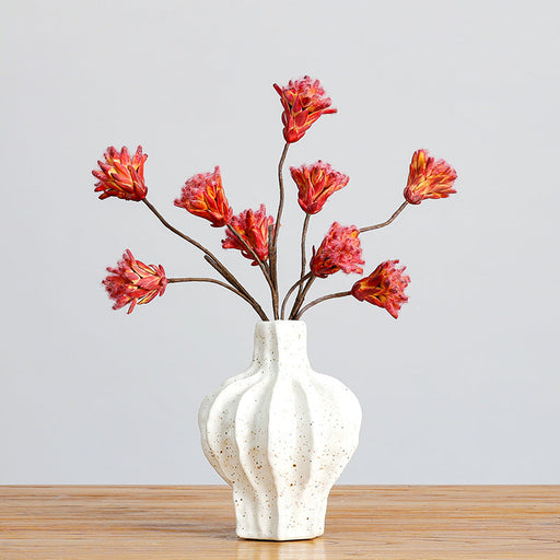 10 Pcs Artificial Retro Protea Stems Dried Style Flowers Bulk Wholesale