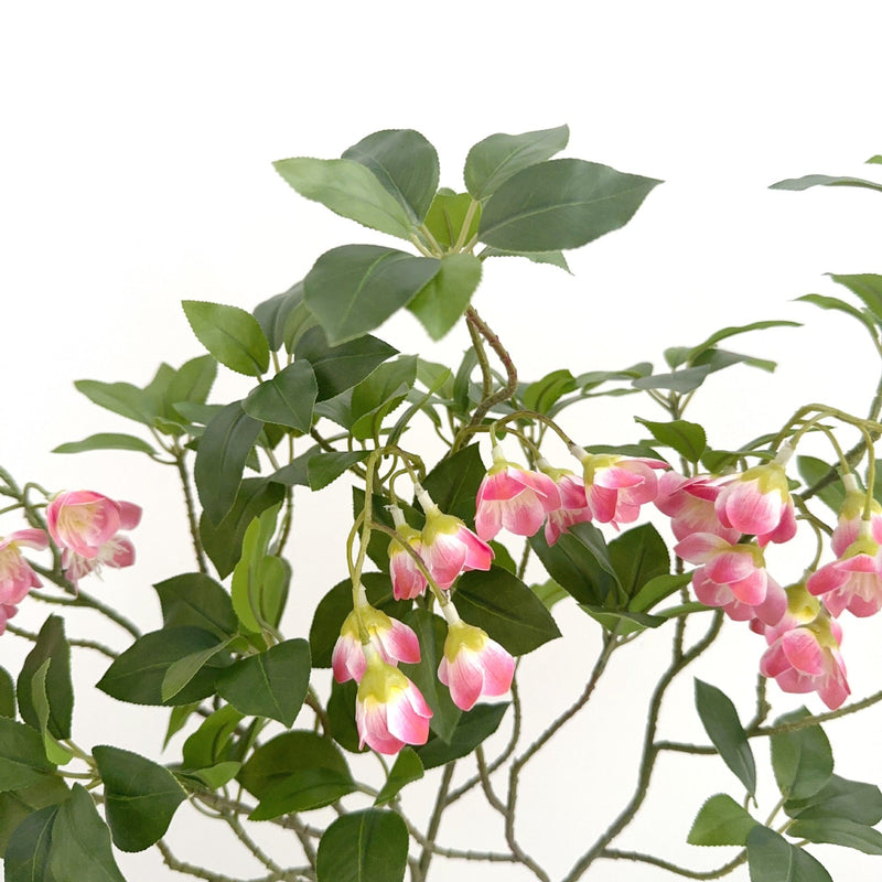 25.5 Inch Artificial Enkianthus Bell Flower Branch 1 Pc Silk Floral Arrangement Stem