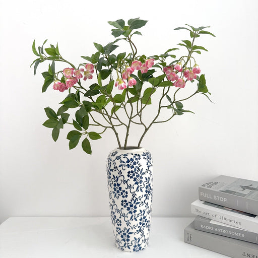 25.5 Inch Artificial Enkianthus Bell Flower Branch 1 Pc Silk Floral Arrangement Stem