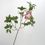 25.5 Inch Artificial Enkianthus Bell Flower Branch 1 Pc Silk Floral Arrangement Stem