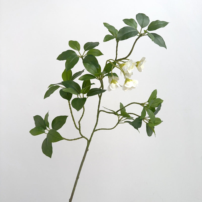 25.5 Inch Artificial Enkianthus Bell Flower Branch 1 Pc Silk Floral Arrangement Stem