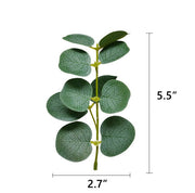 50 Pcs Artificial Eucalyptus Leaves Bulk for DIY Cake Decoration and Packaging