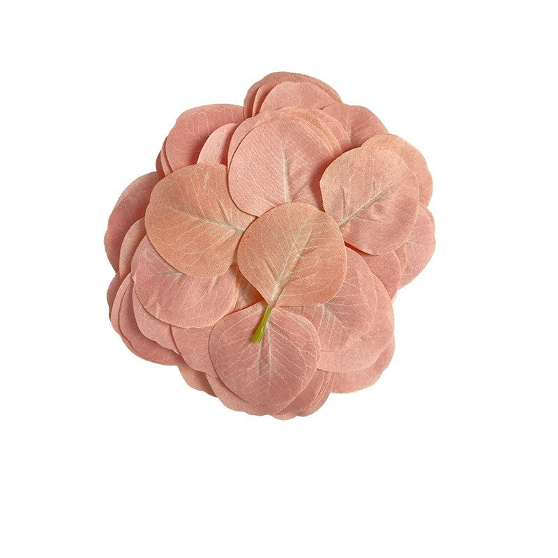 50 Pcs Artificial Eucalyptus Leaves Bulk Fall Decor 14 Colors Silk Leaves