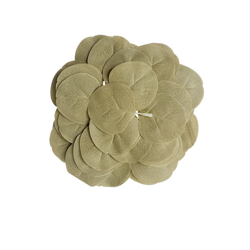 50 Pcs Artificial Eucalyptus Leaves Bulk Fall Decor 14 Colors Silk Leaves