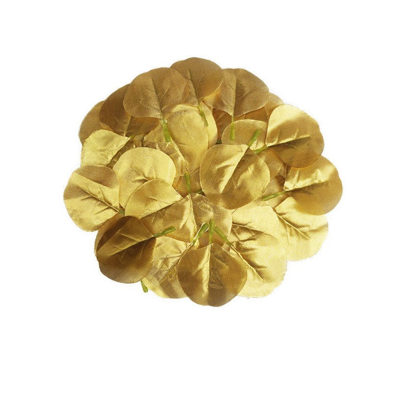 50 Pcs Artificial Eucalyptus Leaves Bulk Fall Decor 14 Colors Silk Leaves